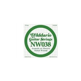 D'addario NW038 Nikel Wound Kalın Mi Elektro Akustik Tel