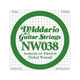 D'addario NW038 Nikel Wound Kalın Mi Elektro Akustik Tel