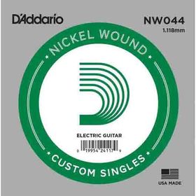 D'addario NW044 Mİ Kalın Elektro ve Akustik Tek Tel