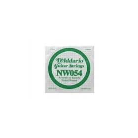 D'addario NW054 Wound Kalın Mi Akustik Tel Nikel