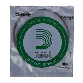 D'addario NW056 Wound Kalın Mi Akustik Tel Nikel