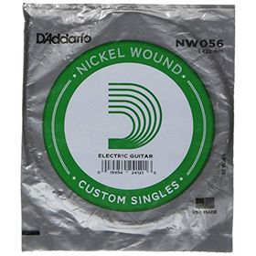 D'addario NW056 Wound Kalın Mi Akustik Tel Nikel