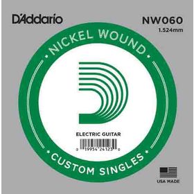 D'addario NW060 Mİ Kalın Elektro ve Akustik Tek Tel