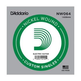 D'addario NW064 Mİ Kalın Elektro ve Akustik Tek Tel