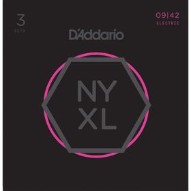 D'addario NYXL0942-3P 3'lü Elektro Gitar Teli