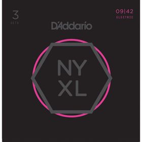 D'addario NYXL0942-3P 3'lü Elektro Gitar Teli