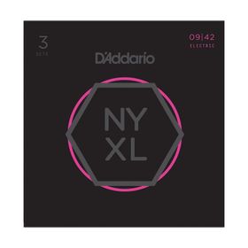 D'addario NYXL0942-3P 3'lü Elektro Gitar Teli