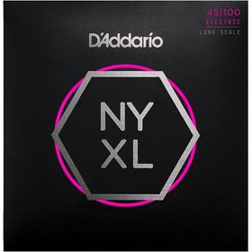D'addario NYXL45100 Bass Gitar Tel Seti