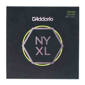 D'addario NYXL45105 Nyxl Serisi Long Scale 4 Tel Bas Gitar Tel Seti