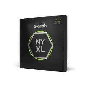 D'addario NYXL45105 Nyxl Serisi Long Scale 4 Tel Bas Gitar Tel Seti