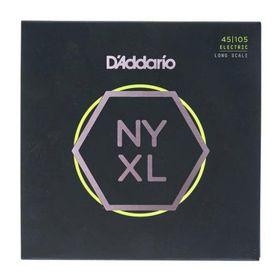 D'addario NYXL45105 Nyxl Serisi Long Scale 4 Tel Bas Gitar Tel Seti