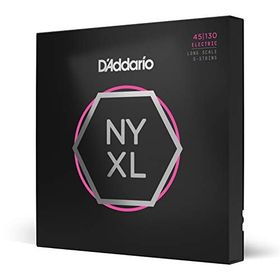 D'addario NYXL45130 Nyxl Serisi Long Scale 5 Tel Bas Gitar Tel Seti