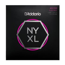 D'addario NYXL45130 Nyxl Serisi Long Scale 5 Tel Bas Gitar Tel Seti