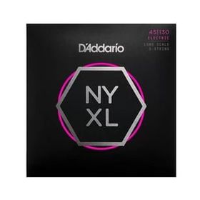 D'addario NYXL45130 Nyxl Serisi Long Scale 5 Tel Bas Gitar Tel Seti