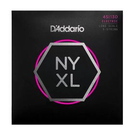 D'addario NYXL45130 Nyxl Serisi Long Scale 5 Tel Bas Gitar Tel Seti