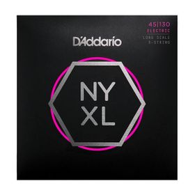D'addario NYXL45130 Nyxl Serisi Long Scale 5 Tel Bas Gitar Tel Seti