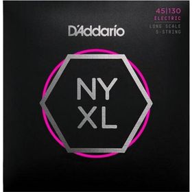 D'addario NYXL45130 Nyxl Serisi Long Scale 5 Tel Bas Gitar Tel Seti