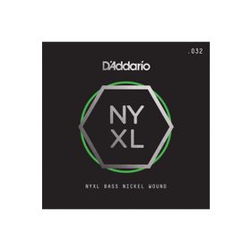 D'addario NYXLB032 Nikel Sarım 032 Gauge Bas Tek Tel
