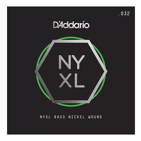 D'addario NYXLB032 Nikel Sarım 032 Gauge Bas Tek Tel