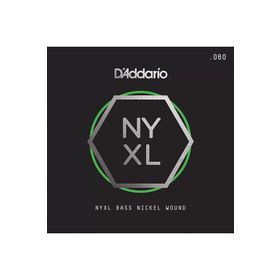 D'addario NYXLB060 060 Gauge NYXL Serisi Nikel Sarım Bas Tek Tel