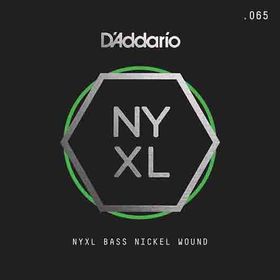 D'addario NYXLB065 065 Gauge NYXL Serisi Nikel Sarım Bas Tek Tel