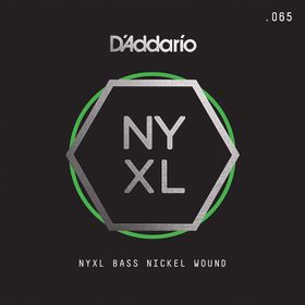 D'addario NYXLB065 065 Gauge NYXL Serisi Nikel Sarım Bas Tek Tel