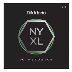 D'addario NYXLB075 Gauge NYXL Serisi Nikel Sarım Bas Tek Tel