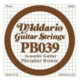 D'addario PB039 La Akustik Gitar Tek Teli