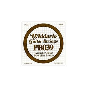 D'addario Pb039 Phosphor Bronze Wound Akustik Tek Tel