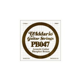 D'addario PB047 Phosphor Bronze Wound Mi Akustik Gitar Tek Teli