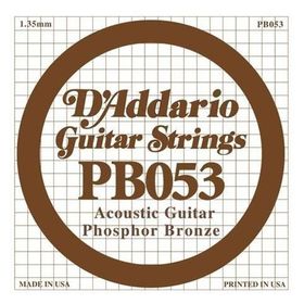 D'addario PB053 Mi Akustik Gitar Tek Teli