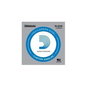 D'addario PL009 Plain Steel Elektro Tek Tel