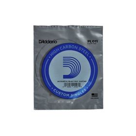 D'addario PL011 Plain Steel Elektro Tek Tel