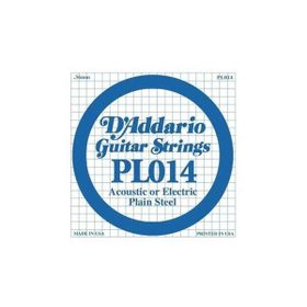 D'addario PL014 Plain Steel Si Elektro Tek Tel