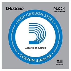 D'addario PL024 (24) Tek Elektro Gitar Teli