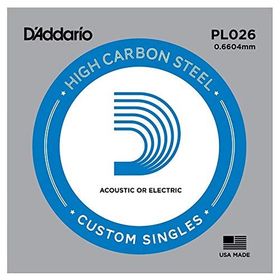D'addario PL026 (26) Tek Elektro Gitar Teli