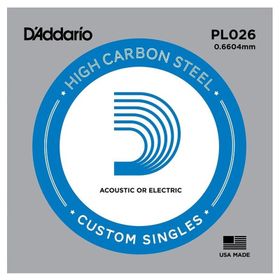 D'addario PL026 (26) Tek Elektro Gitar Teli