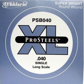D'addario PSB040 Sol Bass Gitar Tek Teli