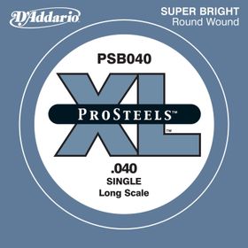 D'addario PSB040 Tek Tel Sol Pro Steels 0.040 Gauge Bas Gitar