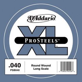 D'addario PSB040 Tek Tel Sol Pro Steels 0.040 Gauge Bas Gitar