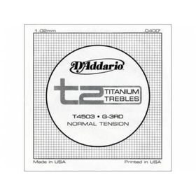 D'addario T4503 T2 Titanium 040 Normal Klasik Gitar Tek Tel