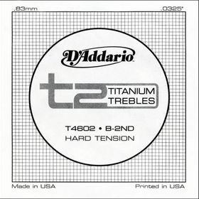 D'addario T4602 T2 Titanium 032 Hard Klasik Gitar Tek Tel
