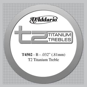 D'addario T4602 T2 Titanium 032 Hard Klasik Gitar Tek Tel