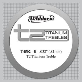 D'addario T4602 T2 Titanium 032 Hard Klasik Gitar Tek Tel