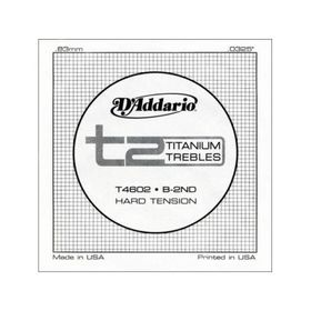 D'addario T4602 T2 Titanium 032 Hard Klasik Gitar Tek Tel