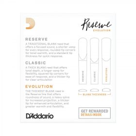 Daddario Woodwinds DCE10355 No:3.5+ Reserve Evolution Sib Klarnet Kamışı