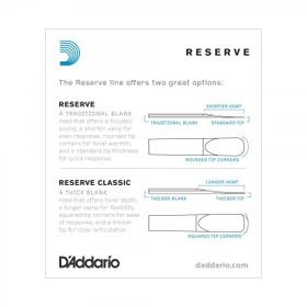 Daddario Woodwinds DCR1025 No:2.5 Reserve Sib Klarnet Kamışı
