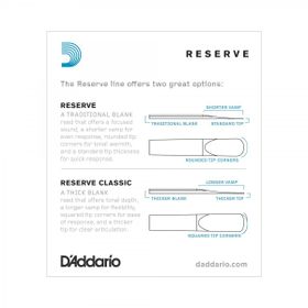 Daddario Woodwinds DCR1040 No: 4 Reserve Sib Klarnet Kamışı