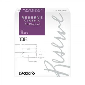 Daddario Woodwinds DCT10355 No: 3.5 Reserve Classic Sib Klarnet Kamışı