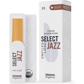 Daddario Woodwinds No:3 Soft Organic Select Jazz Unfiled Tenor Saksafon Kamışı